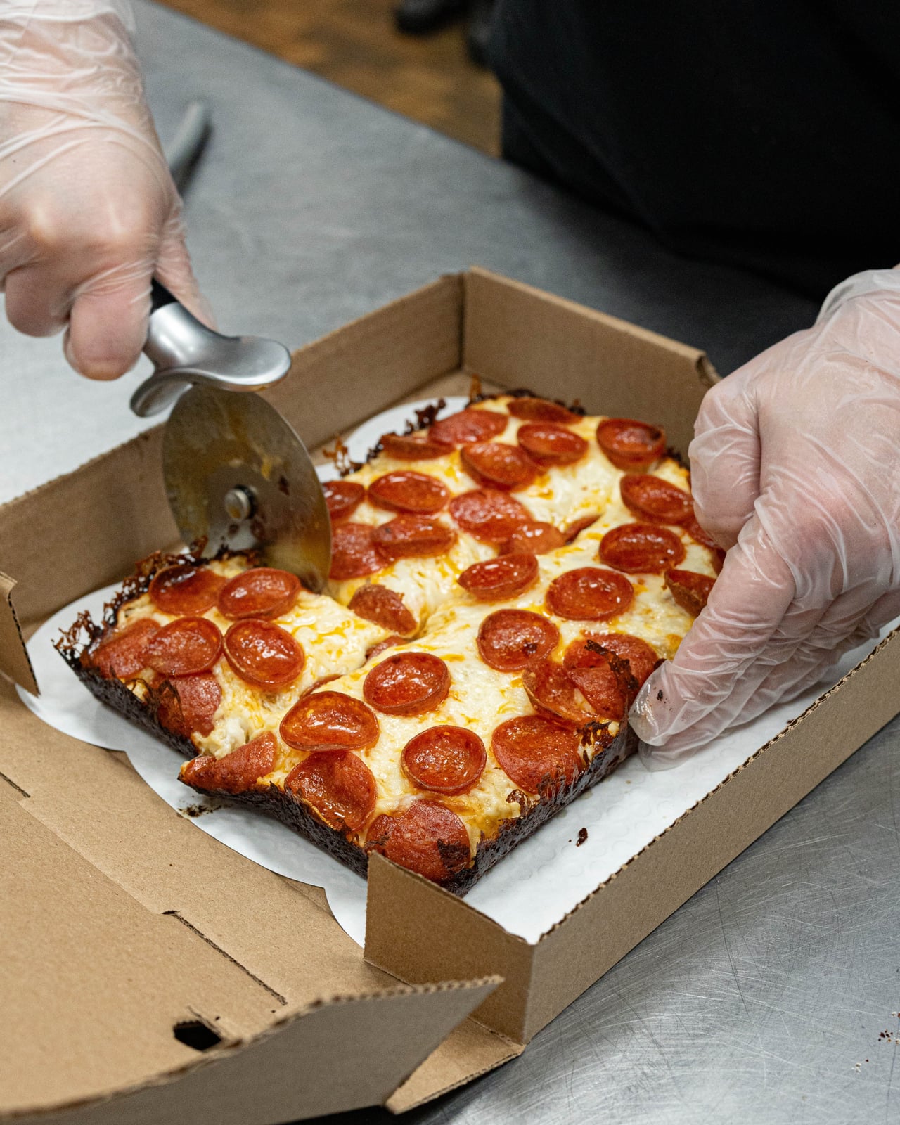 Cut into 6. Every time.