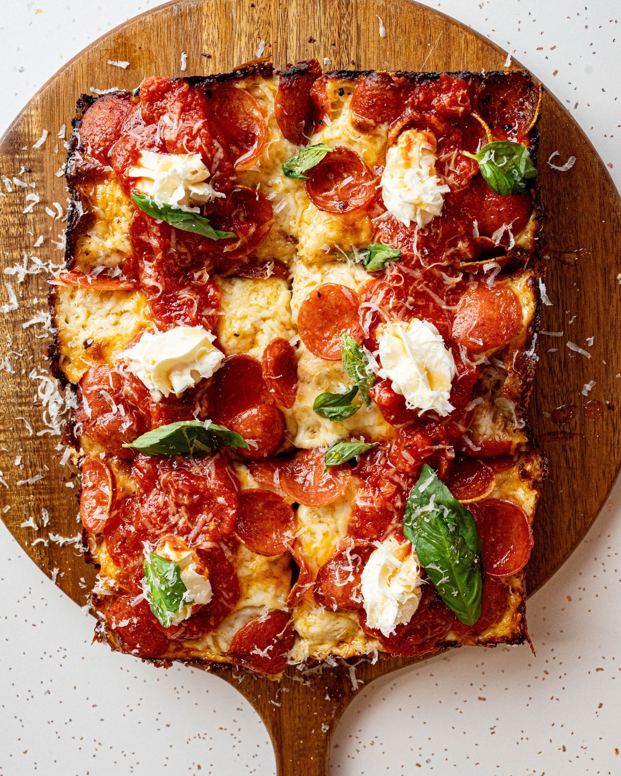 Ricotta dollops for days