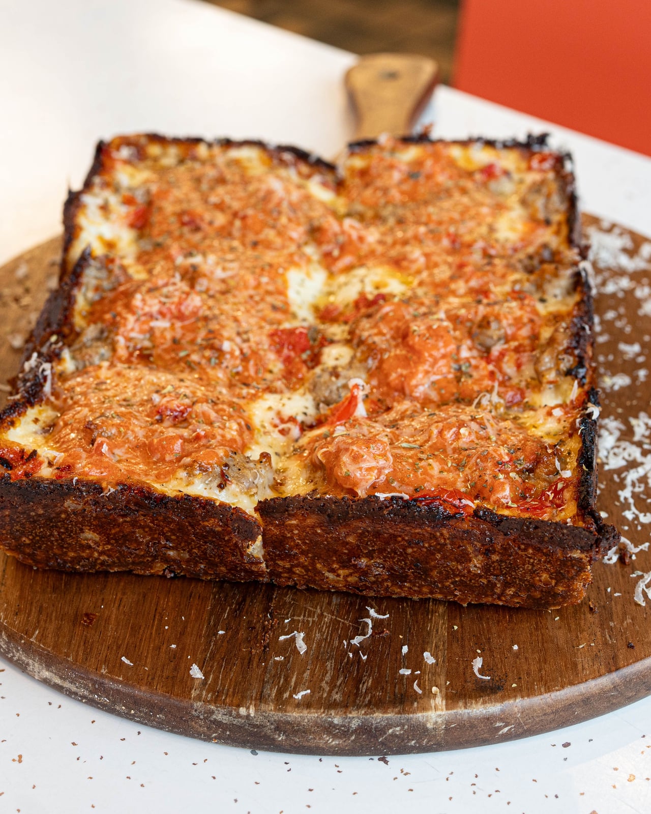 Look at that crust